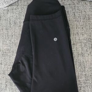 lululemon Wonder Train Black Leggings